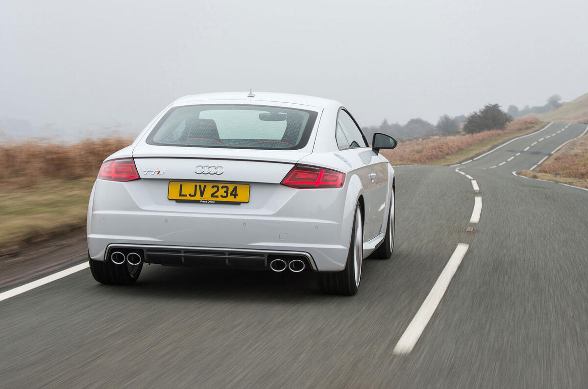 Audi TTS rear