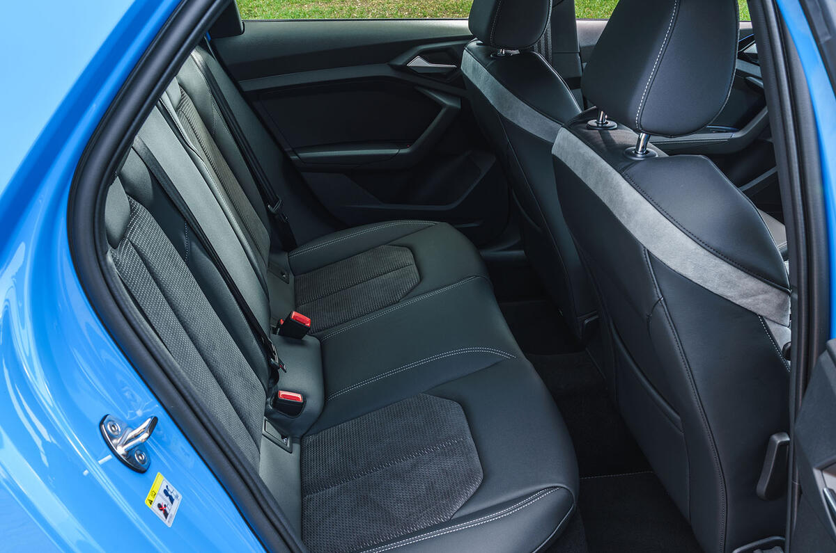 Audi A1 rear seats