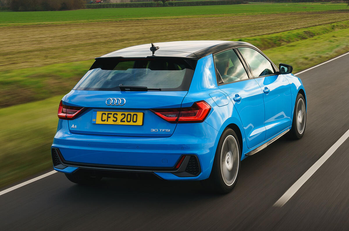 Audi A1 rear three quarter