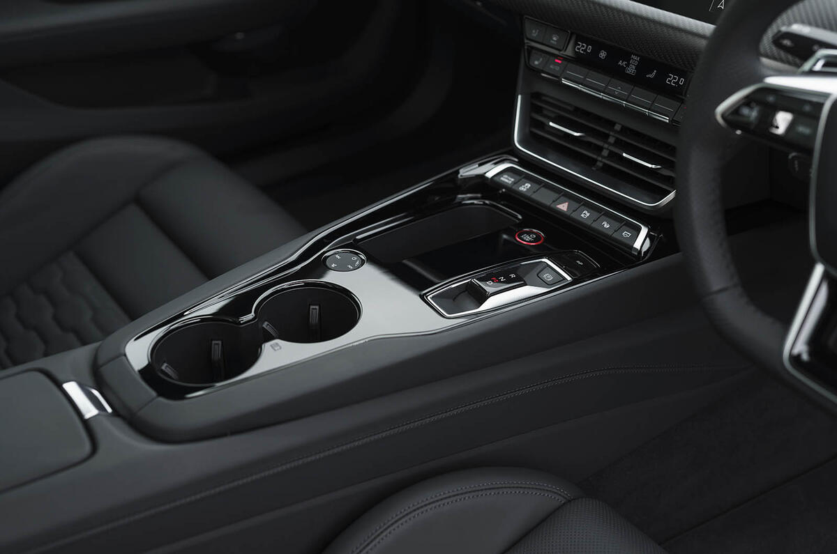 Porte-gobelets de l'Audi E-tron GT
