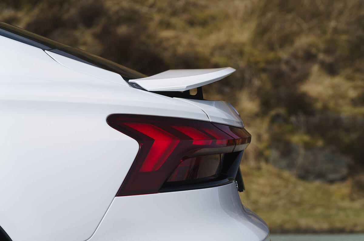 Aileron de l'Audi E-tron GT