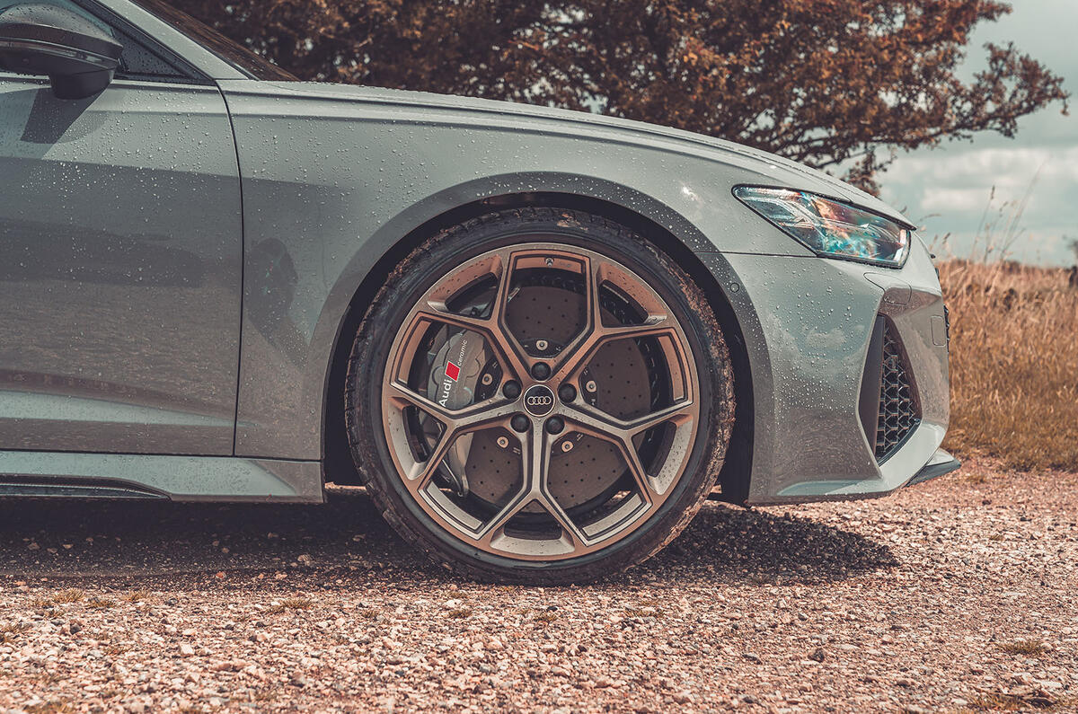 Audi RS6 review front alloy Audi RS6 review front alloy