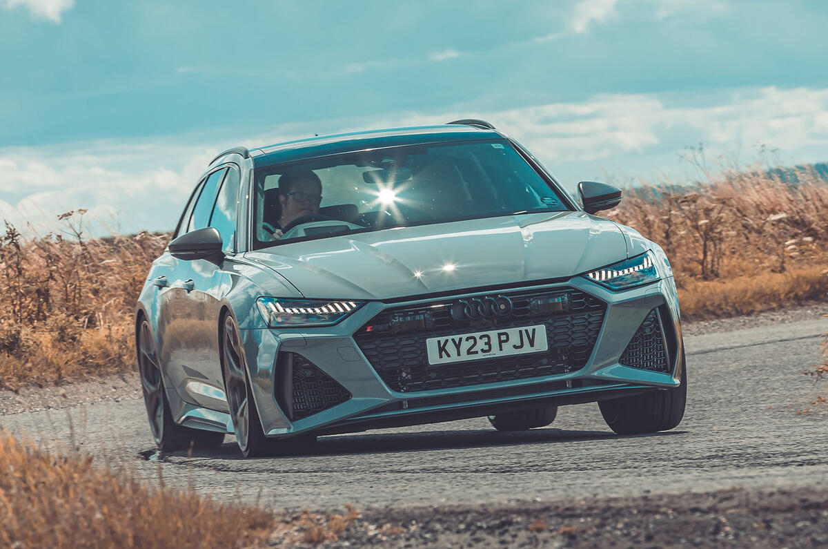 Audi RS6 review front three quarter Audi RS6 review front three quarter
