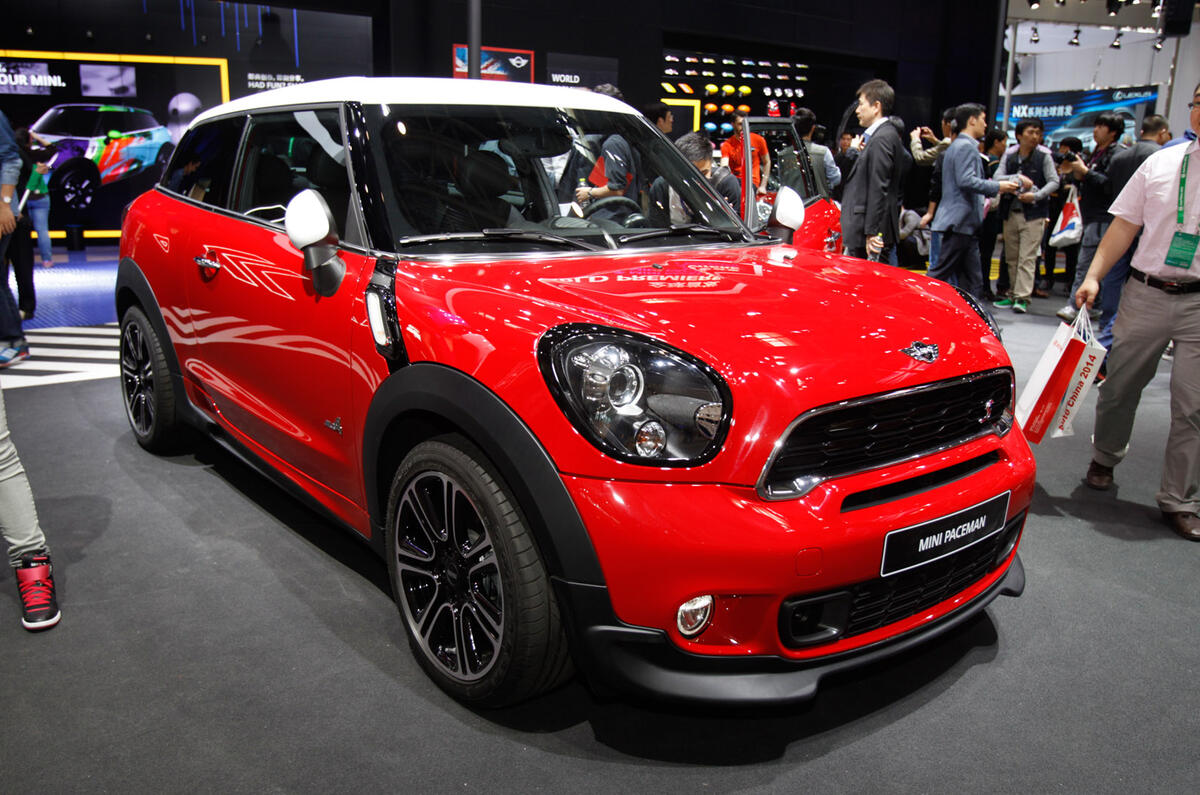 Revised Mini Paceman gets Beijing debut