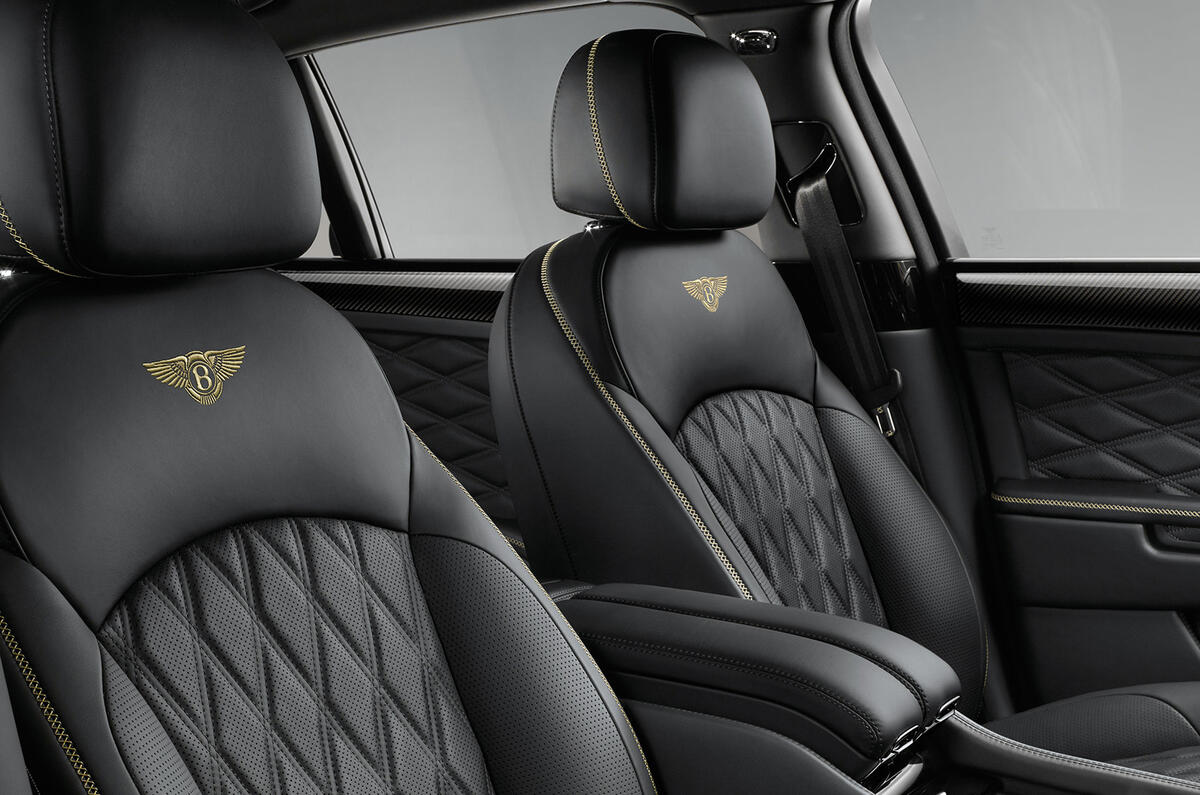 Bentley Mulsanne front seats