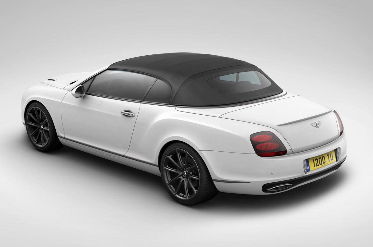 Bentley's ice breaker for Geneva