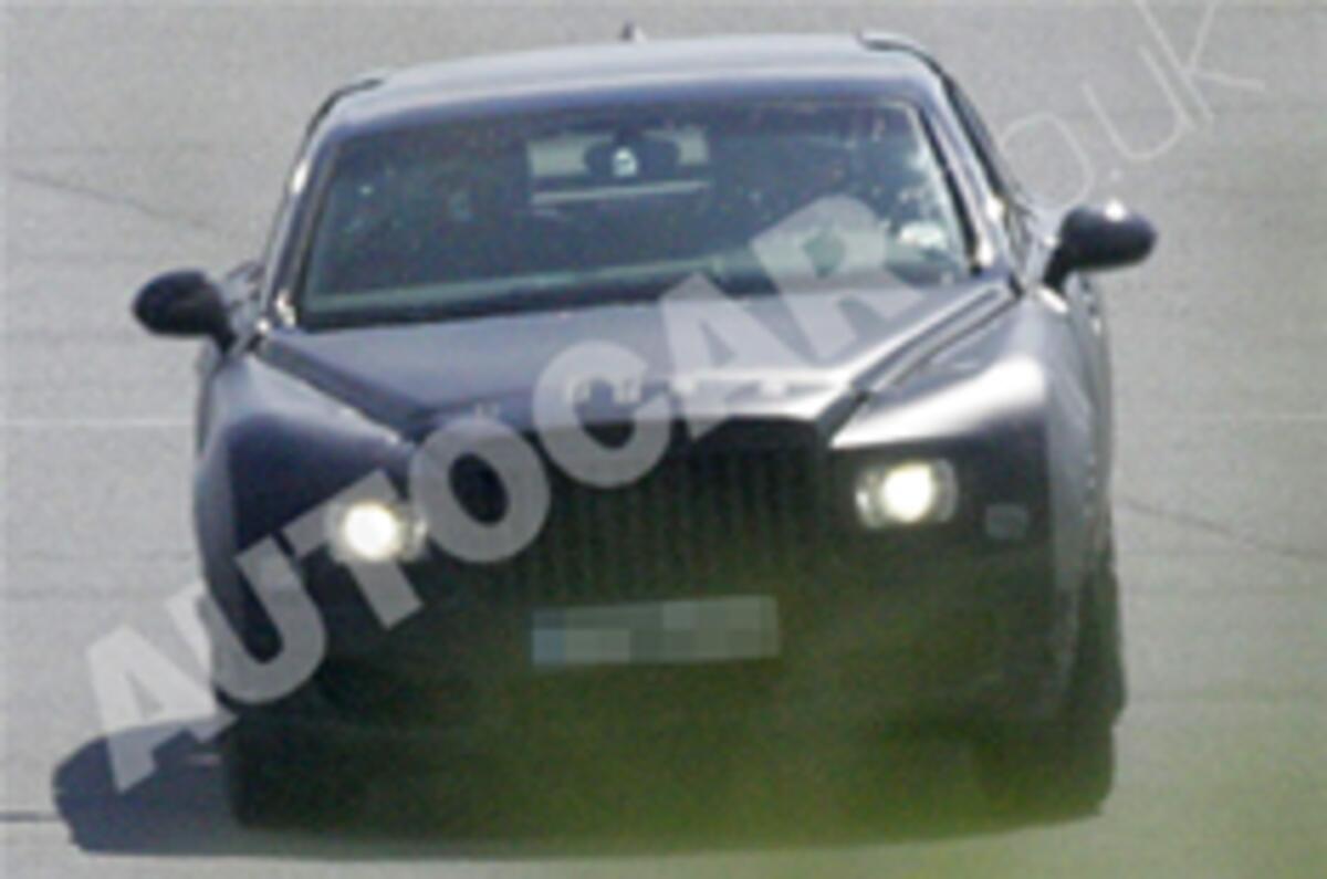Bentley Arnage replacement spied