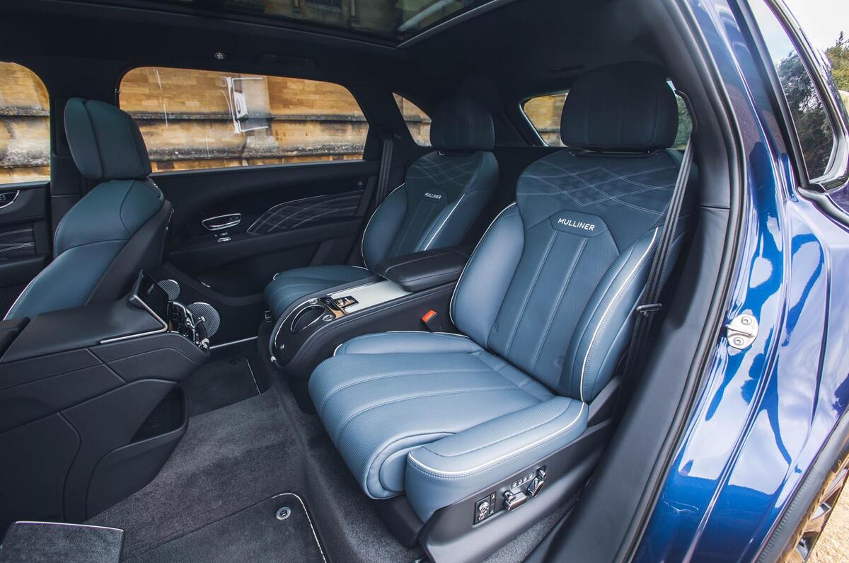 bentley bentayga mulliner ewb review 202421 back seats