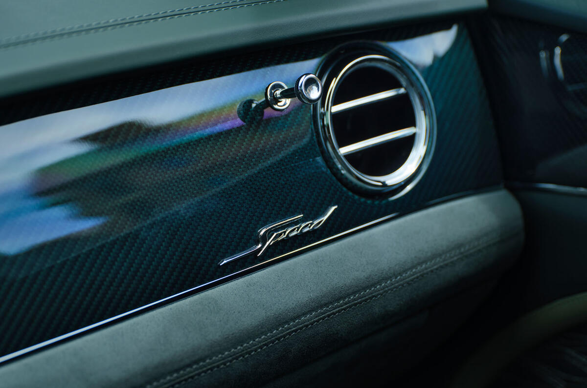Bentley Bentayga Speed avis 2025 12 finition