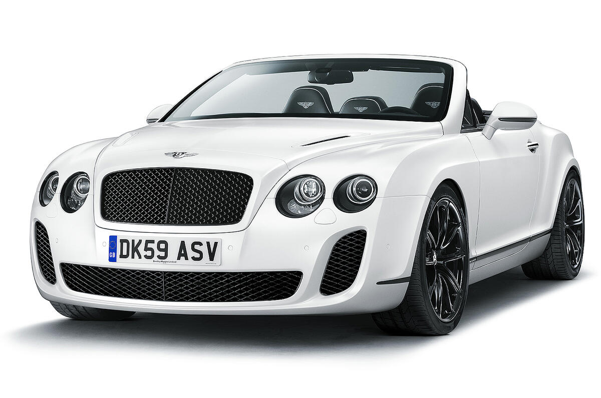 Geneva motor show: Bentley Supersports