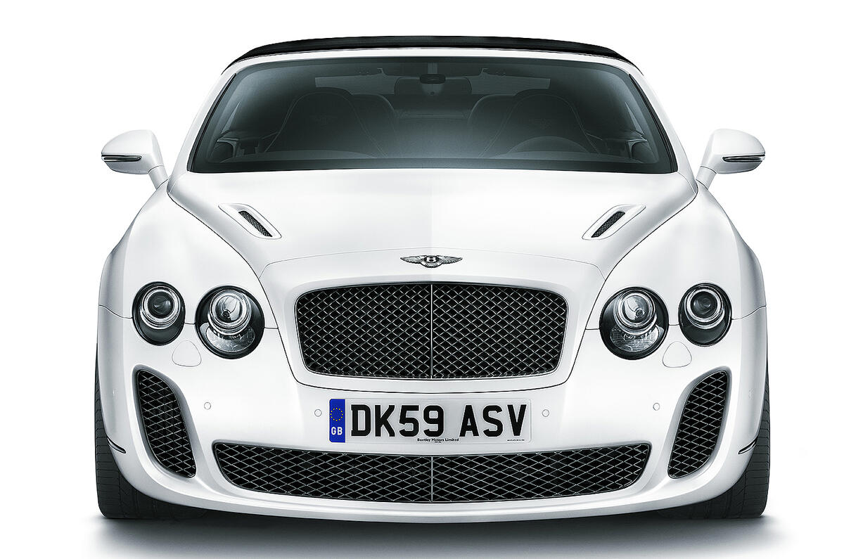 no title Geneva motor show: Bentley Supersports