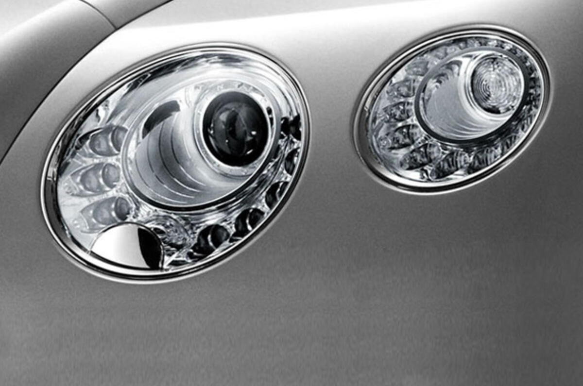 New Bentley Continental GT caught