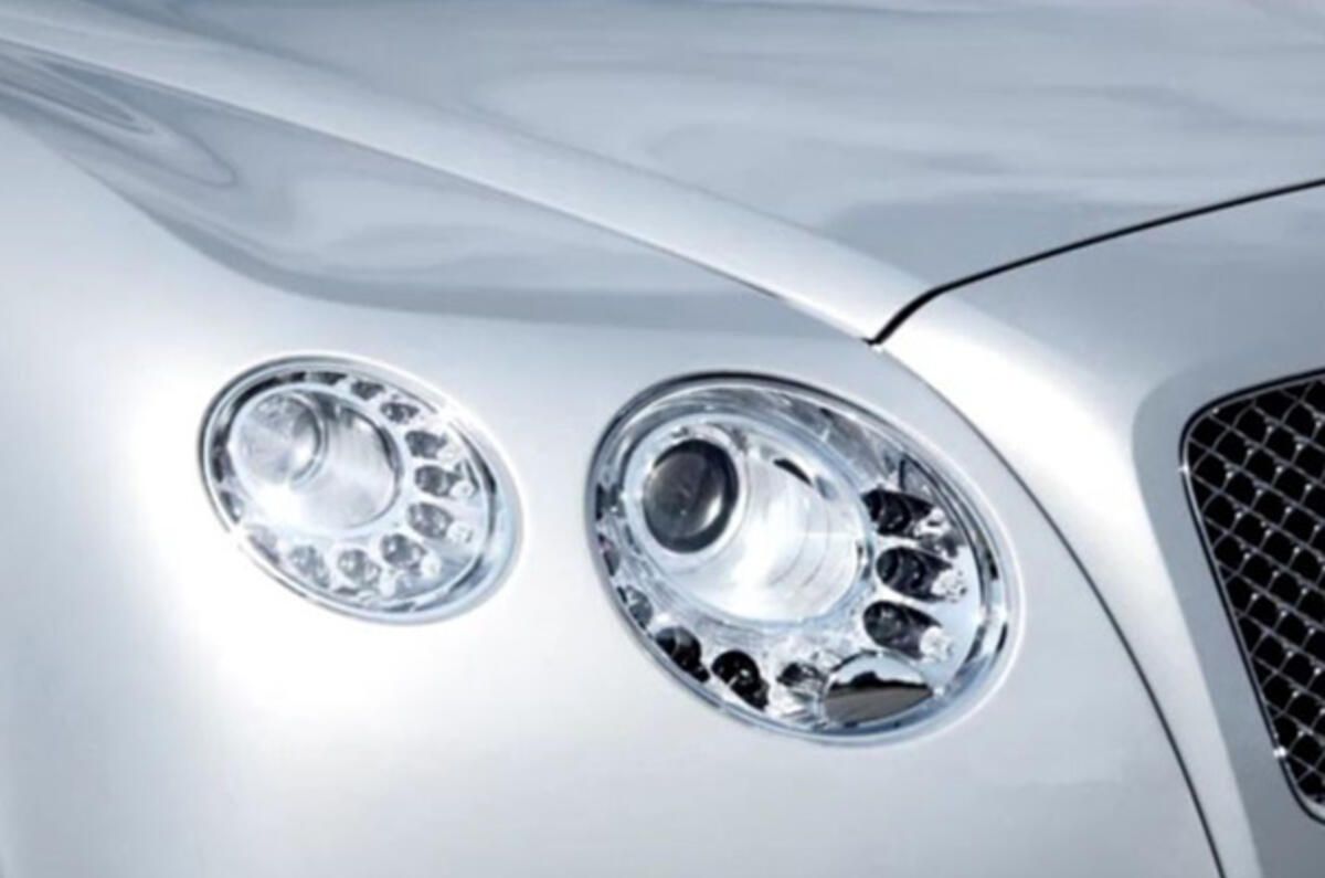 New Bentley Continental GT caught