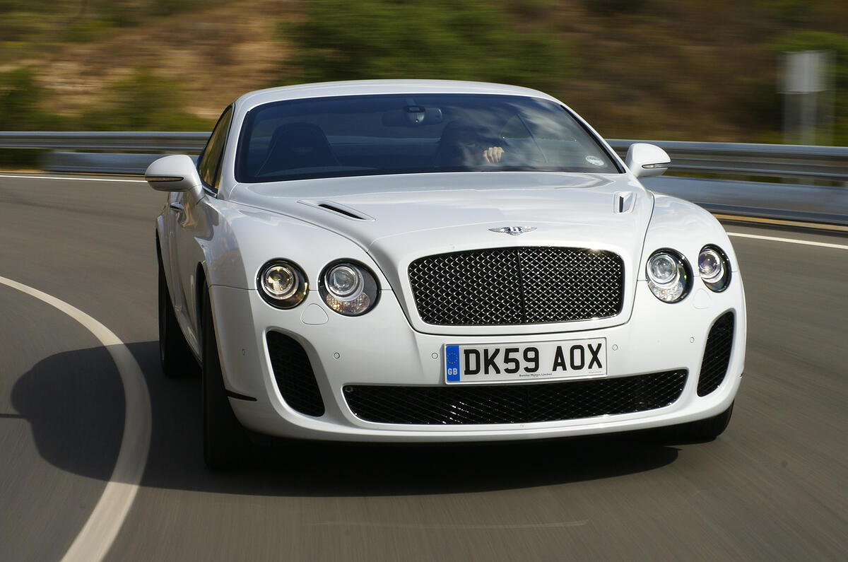 Bentley Supersports on video