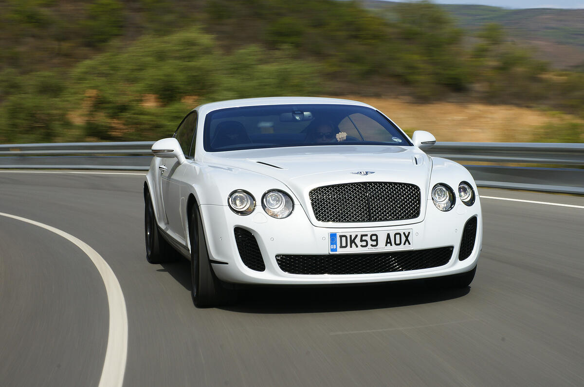 Bentley Supersports on video