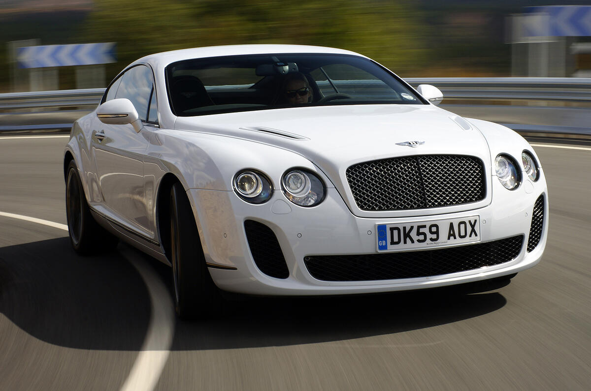 Bentley Supersports on video