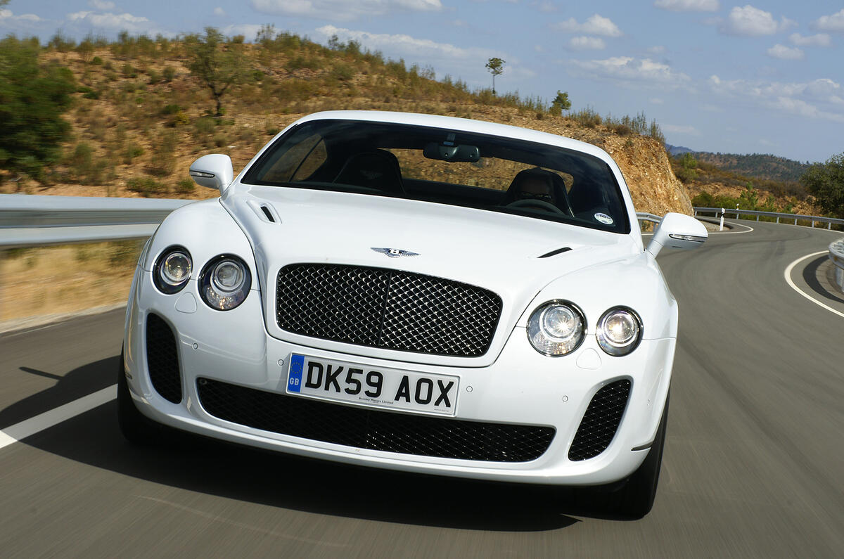 Bentley Supersports on video