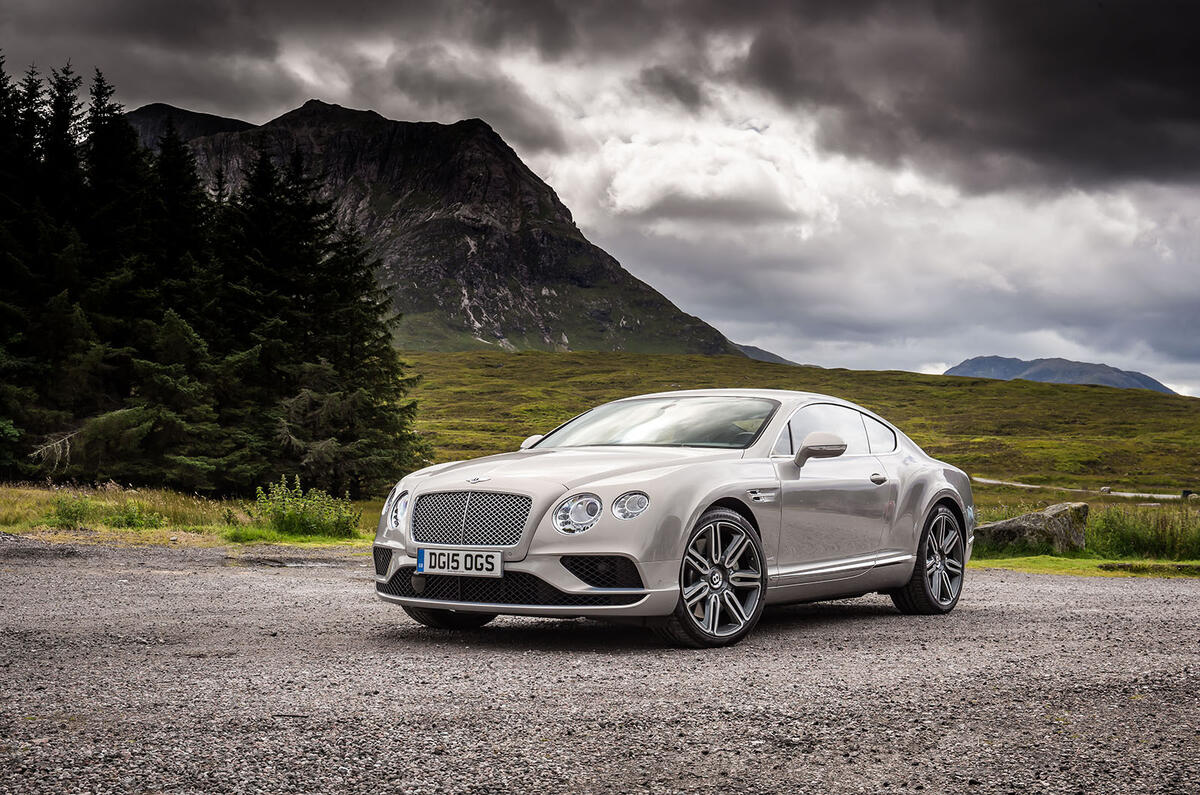 4 star Bentley Continental GT