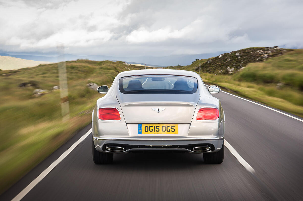 Bentley Continental GT rear