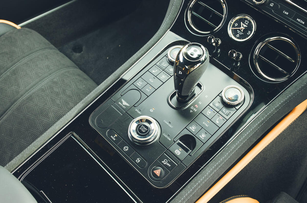 bentley continental gt speed 2025 Review centre console switches 12