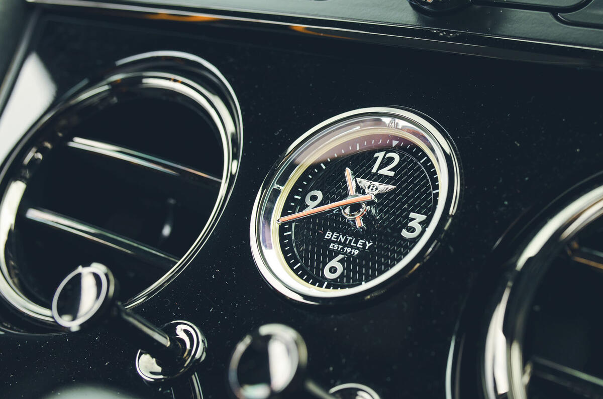 bentley continental gt speed 2025 Review clock 15