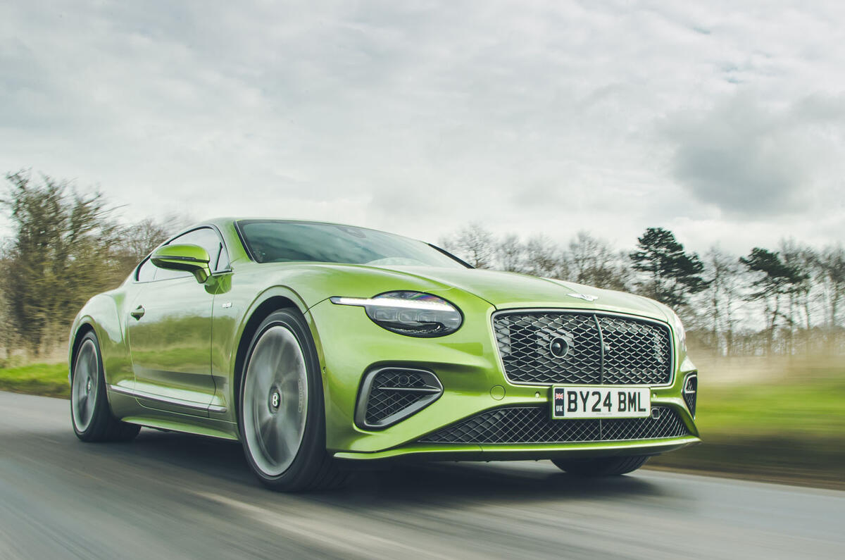 bentley continental gt speed 2025 Review front tracking 34