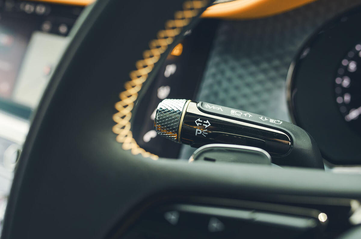 bentley continental gt speed 2025 Review knurled stalk detail 11