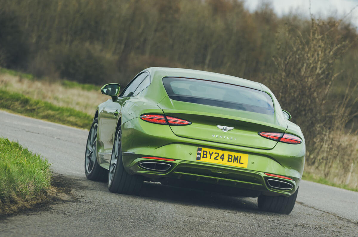 bentley continental gt speed 2025 Review rear corner 38