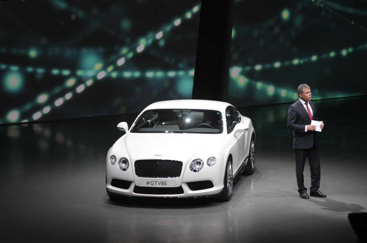More power for Bentley Continental V8