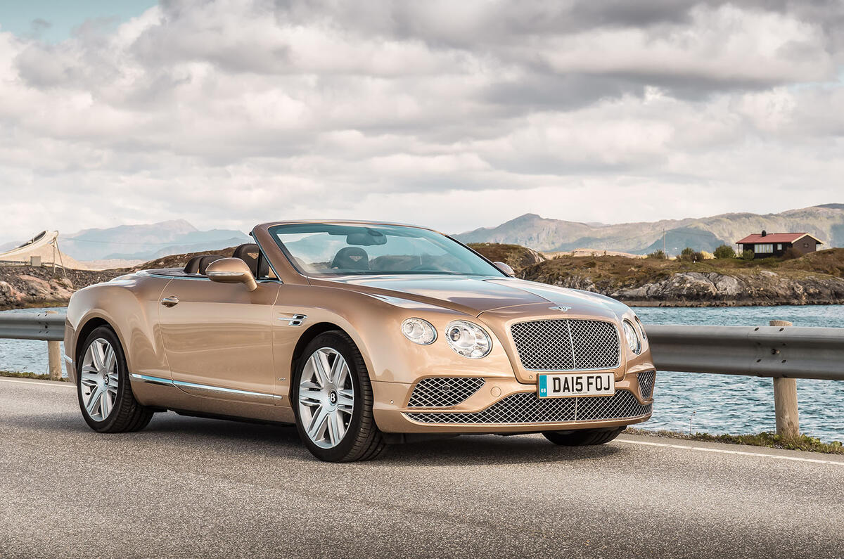 4 star Bentley Continental GTC