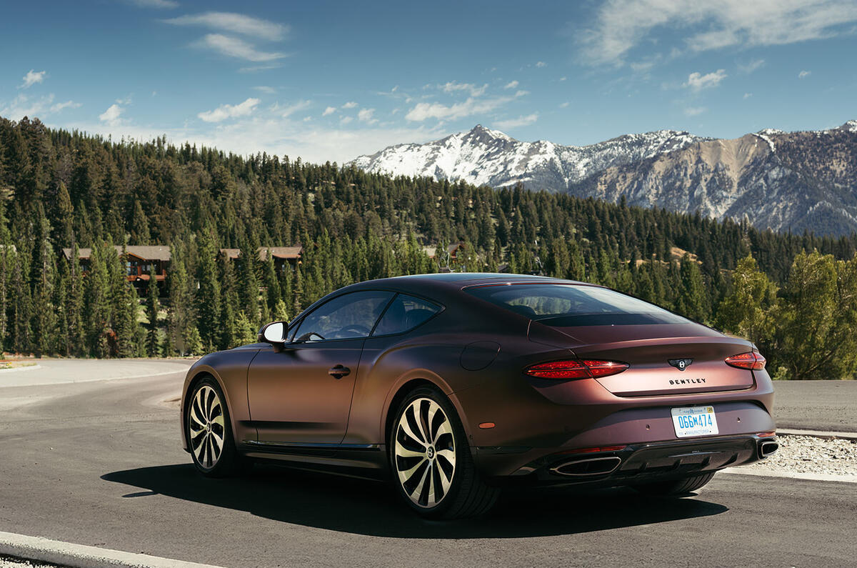 Bentley Continentl GT review 2025 03 rear Bentley Continentl GT review 2025 03 rear