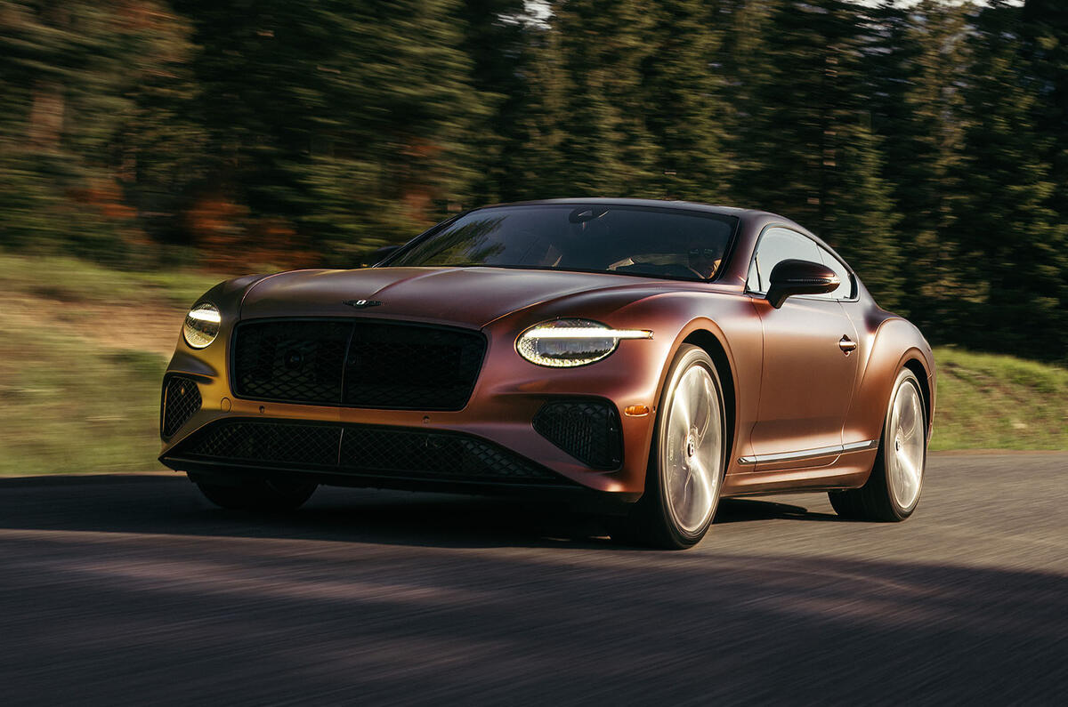Bentley Continentl GT review 2025 16 front tracking Bentley Continentl GT review 2025 16 front tracking