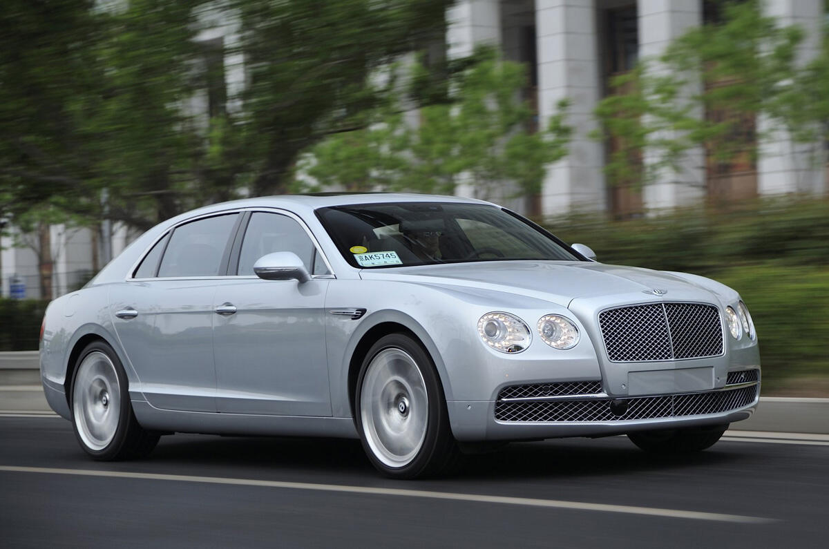 UK debut for Bentley Flying Spur at Cholmondeley