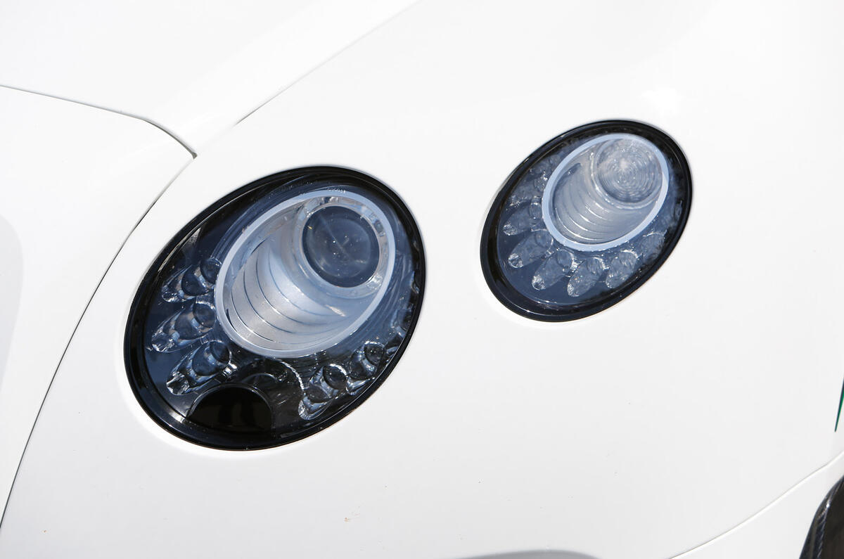 Bentley Continental GT3-R headlights