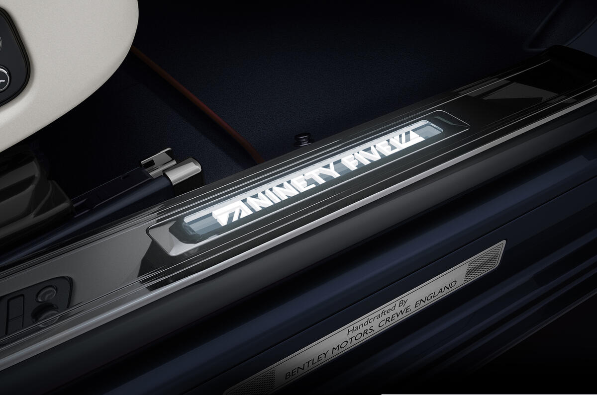 no title Limited-edition Bentley Mulsanne 95 revealed