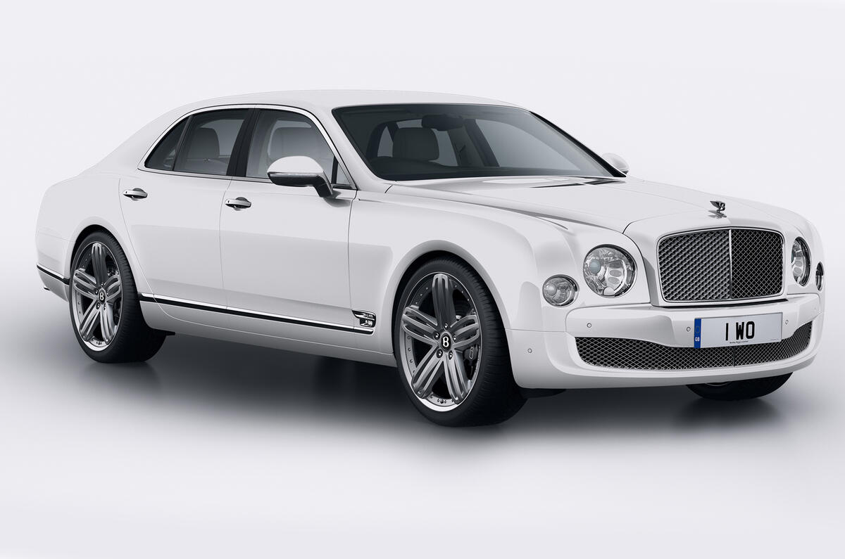 no title Limited-edition Bentley Mulsanne 95 revealed