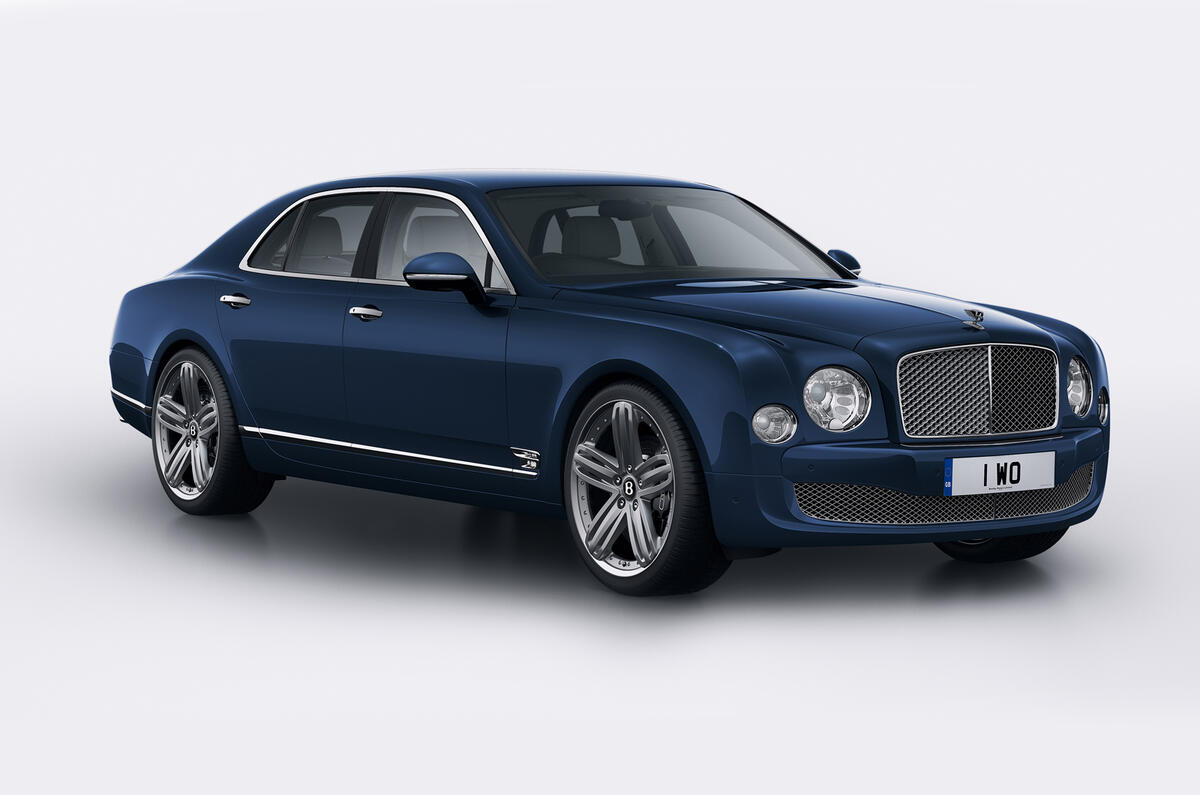 no title Limited-edition Bentley Mulsanne 95 revealed
