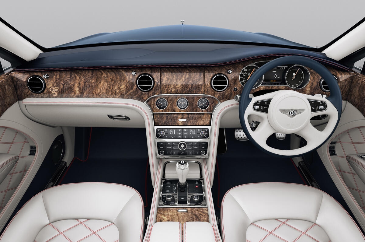 no title Limited-edition Bentley Mulsanne 95 revealed