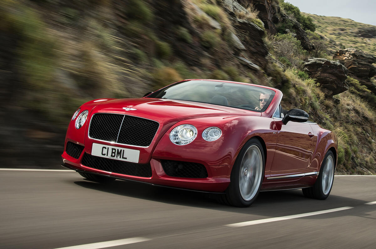 no title More power for Bentley Continental V8