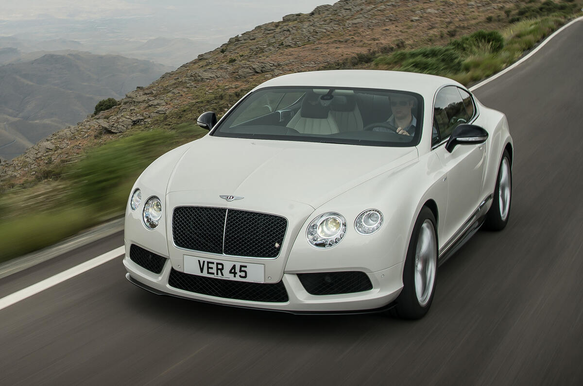 no title More power for Bentley Continental V8