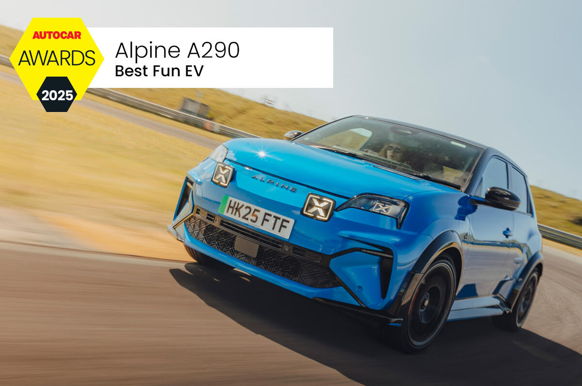 Best fun EV   Alpine A290