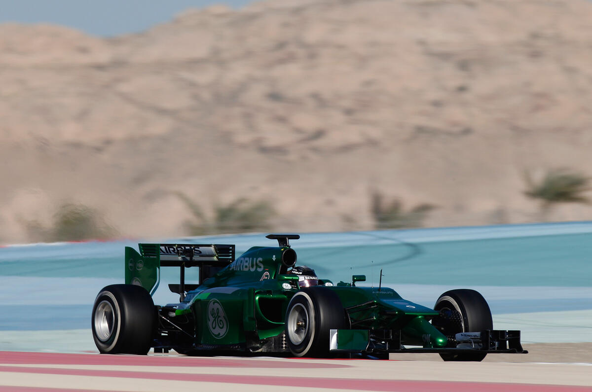 no title Formula One 2014 Bahrain testing report and gallery