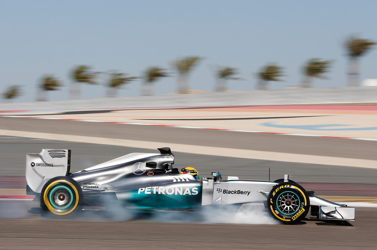 no title Formula One 2014 Bahrain testing report and gallery