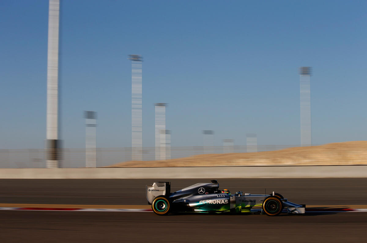 no title Formula One 2014 Bahrain testing report and gallery