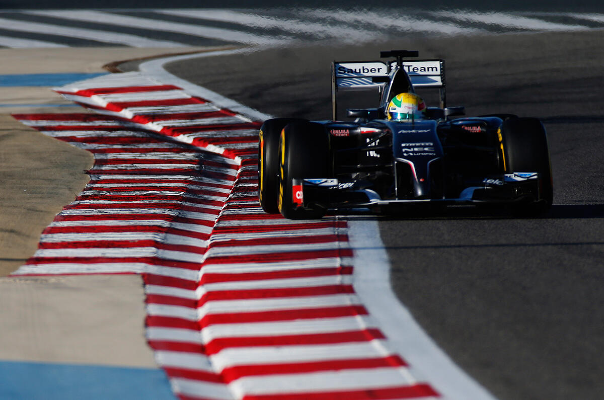 no title Formula One 2014 Bahrain testing report and gallery
