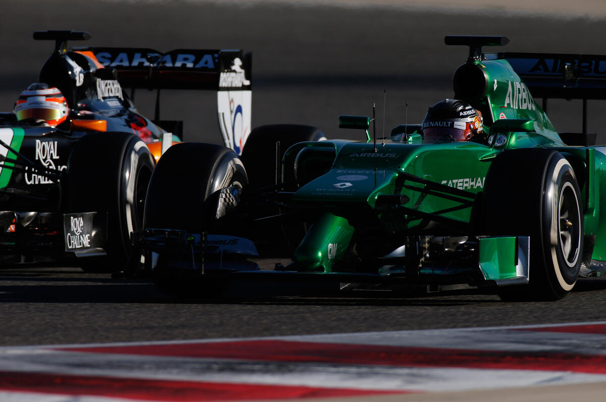 no title Formula One 2014 Bahrain testing report and gallery