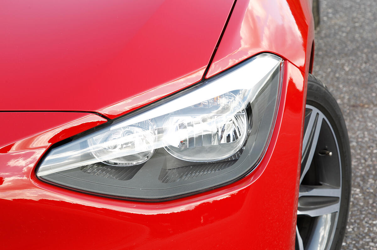 Headlights are one of the most distinctive elements of the new 1-series design BMW 1 Series headlights
