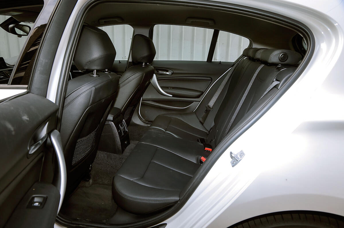 BMW 1 Series rear seats