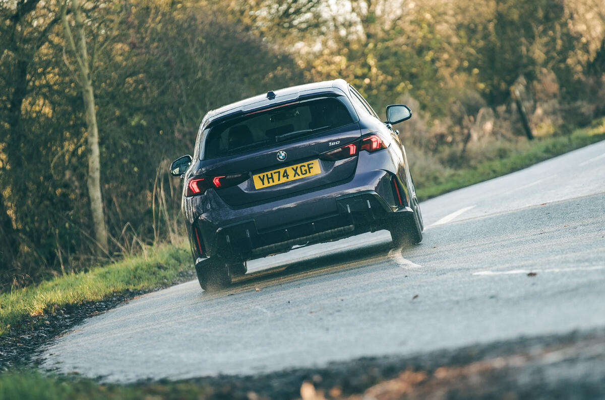 BMW 1 Series review 2025 03 rear cornering BMW 1 Series review 2025 03 rear cornering