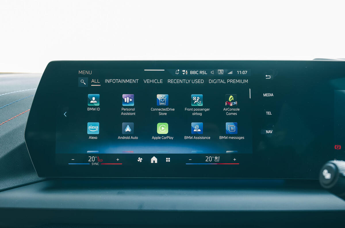 BMW 1 Series review 2025 19 infotainment BMW 1 Series review 2025 19 infotainment